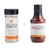 Two Fiorella's Jack Stack Barbecue products on a white background