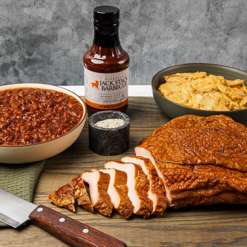 Smoked Turkey Breast with Sides